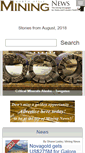 Mobile Screenshot of miningnewsnorth.com